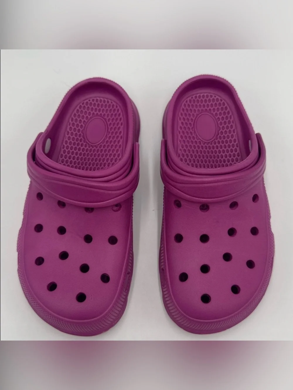 Kids Purple Slip-On Clog Sandals